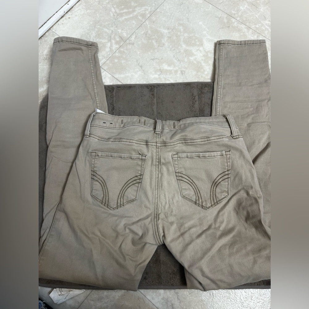 American eagle khaki skinny jeans